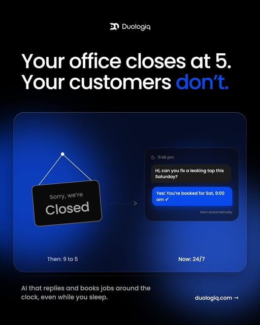 An 11pm enquiry shouldn't wait until morning.