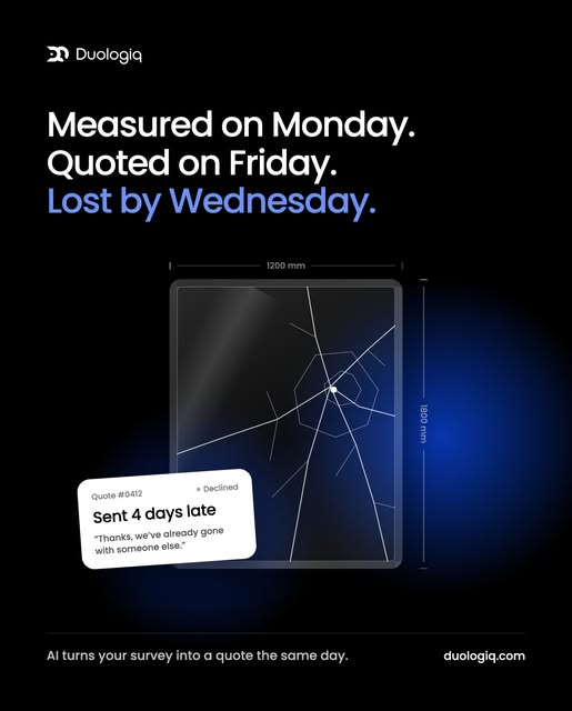 A Friday quote for a Monday job.
